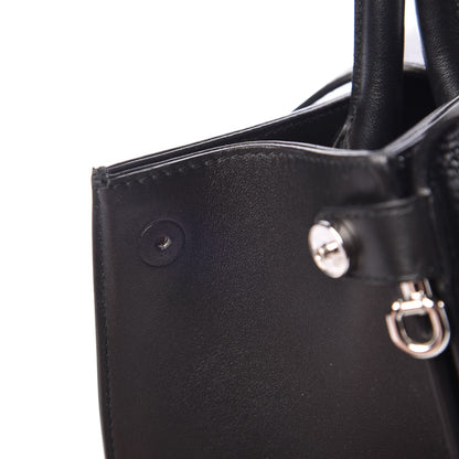 Christian Dior Bullcalf Medium Diorever Flap Black 10 of 13