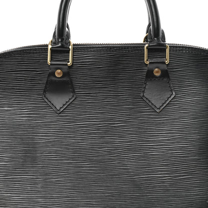 Louis Vuitton Epi Alma PM Black 7 of 17