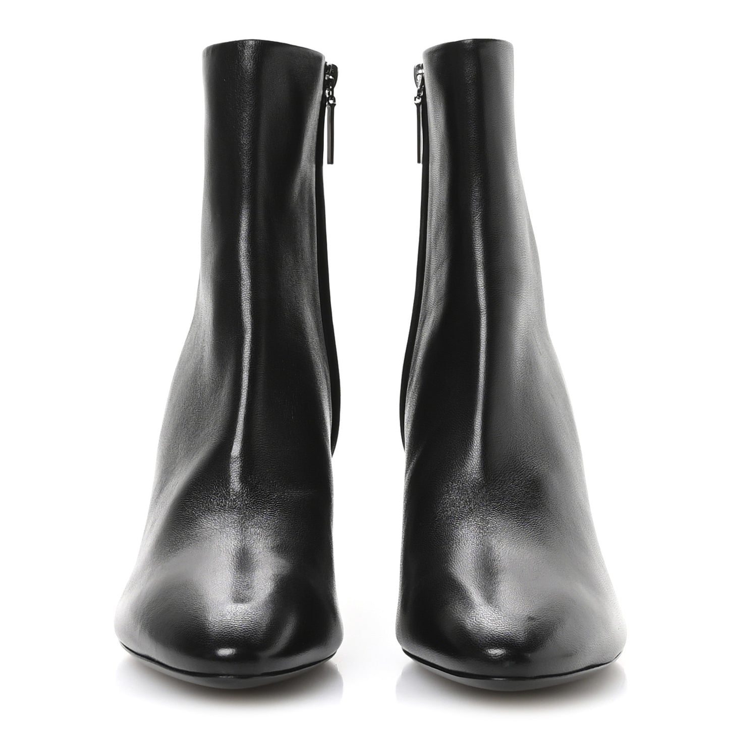 Nappa Vendome Loulou Ankle Zip Boot 41 Black