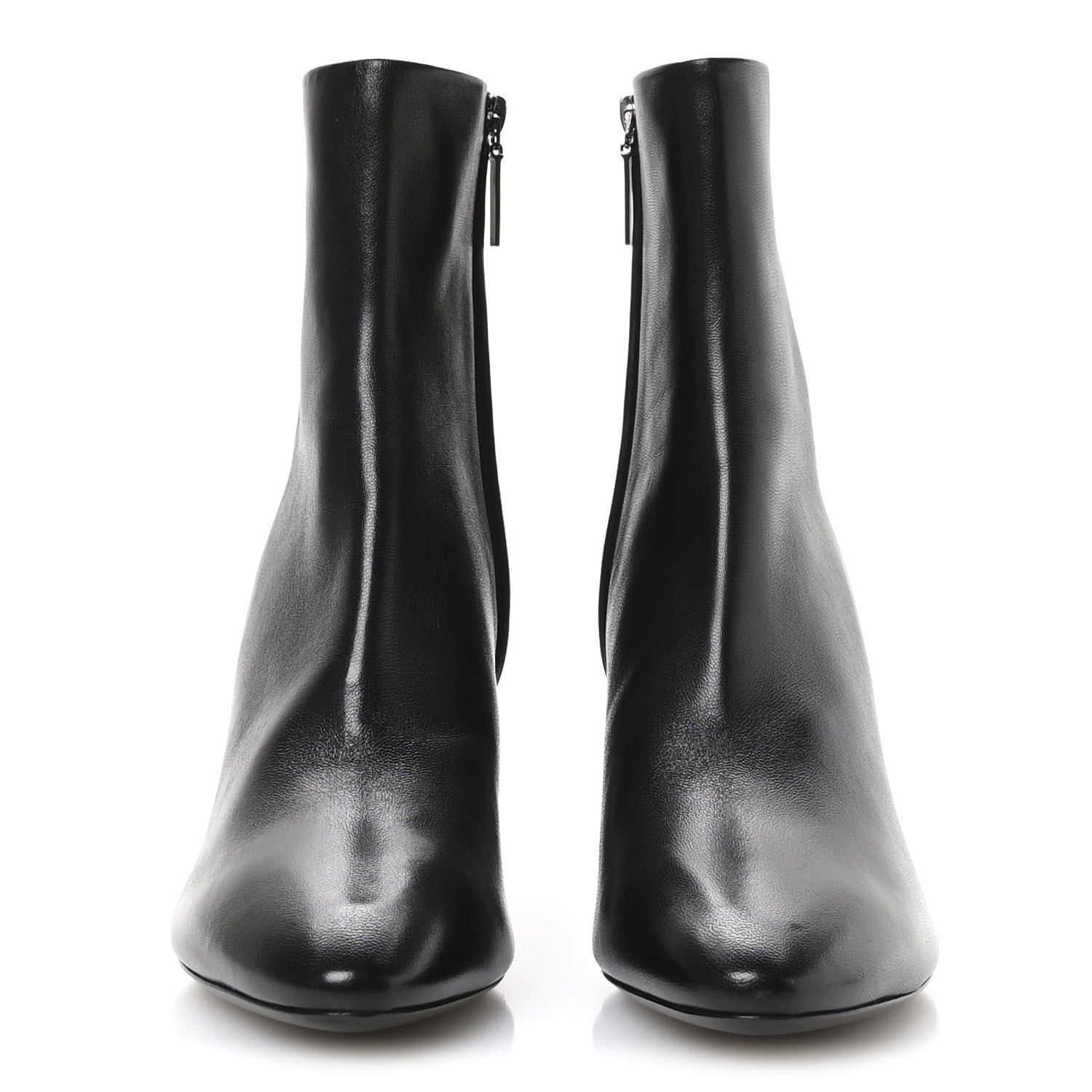 Saint Laurent Nappa Vendome Loulou Ankle Zip Boot 41 Black 3 of 9