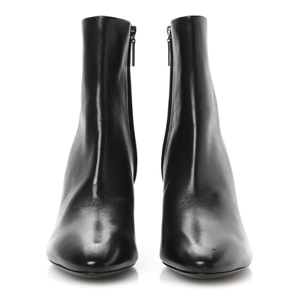 Saint Laurent Nappa Vendome Loulou Ankle Zip Boot 41 Black 3 of 9