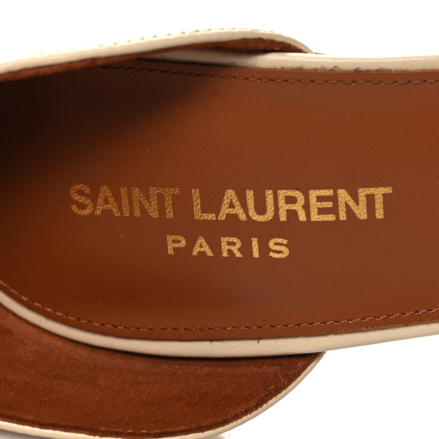 Calfskin 110 Opyum Sandals 40 Real Beige