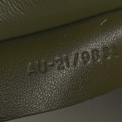 Salvatore Ferragamo Wool Felt Medium Hug Bag New Olive 7 of 10
