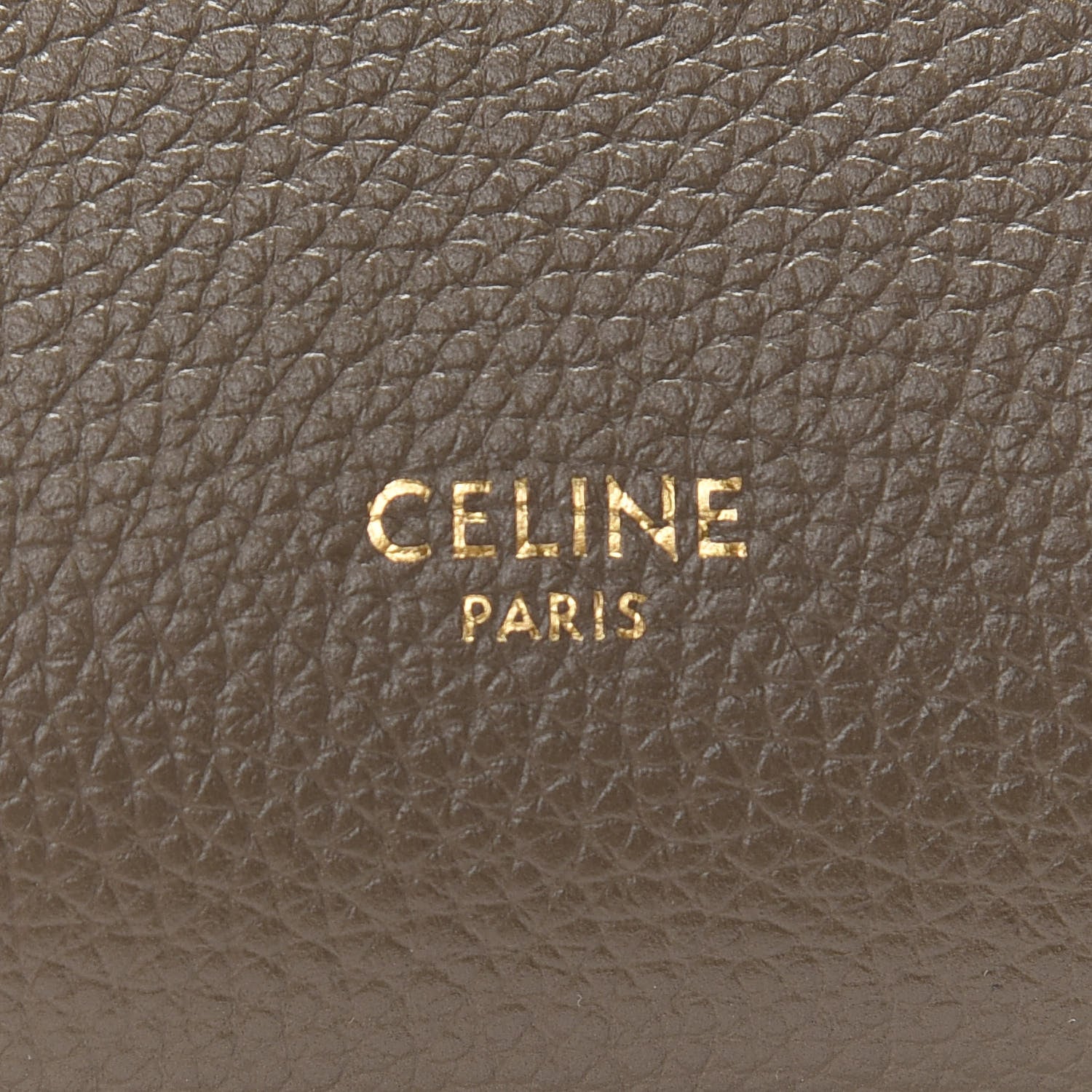 Celine Soft Grained Calfskin Small Sangle Bucket Bag Taupe 6 of 10