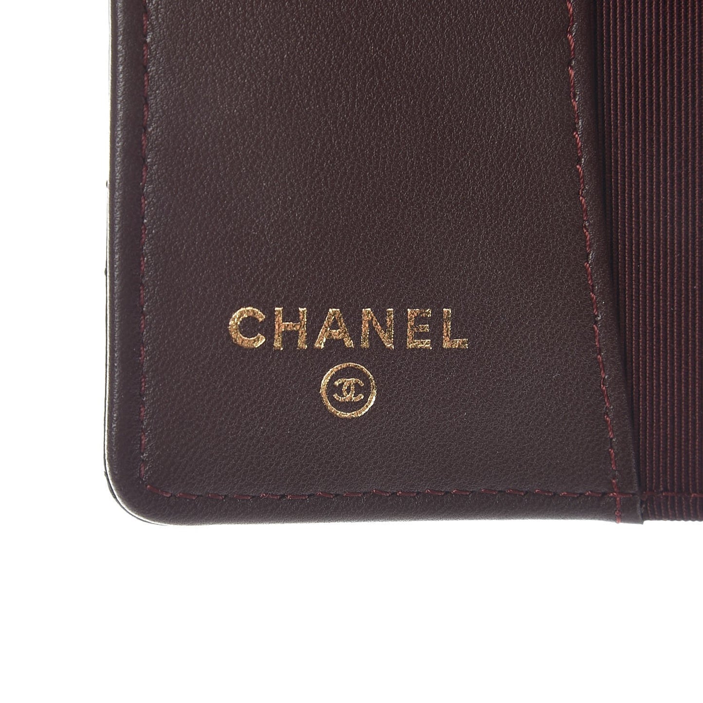 Lambskin Quilted 4 Key Holder Black