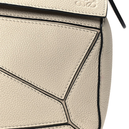 Loewe Calfskin Small Puzzle Bag Light Oat 9 of 11