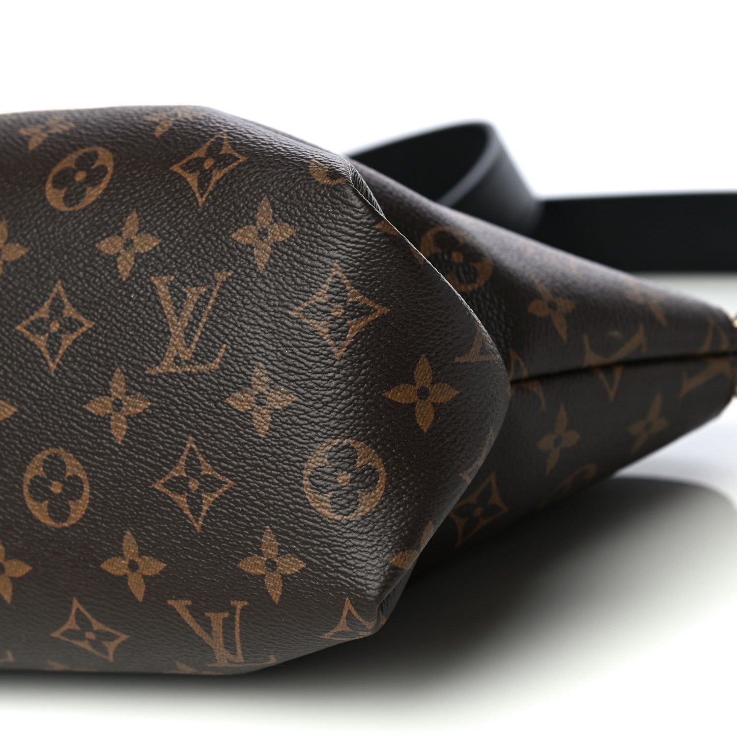 Louis Vuitton Monogram Flower Zipped Tote PM Black 10 of 10