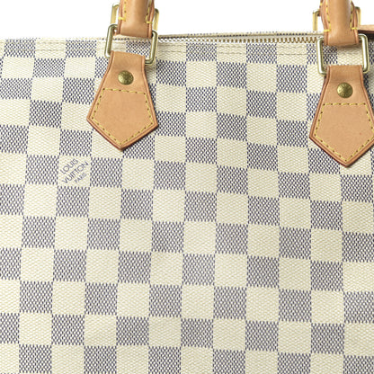 Louis Vuitton Damier Azur Speedy 30 9 of 12
