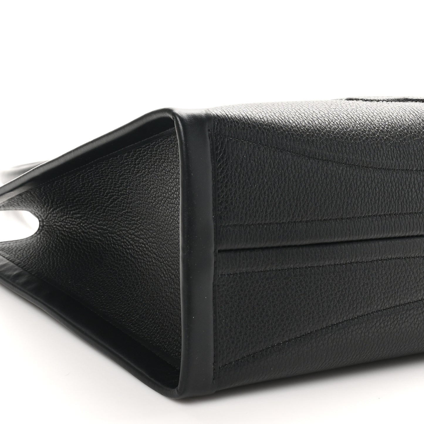 Calfskin Empire Small By My Side Tote Black