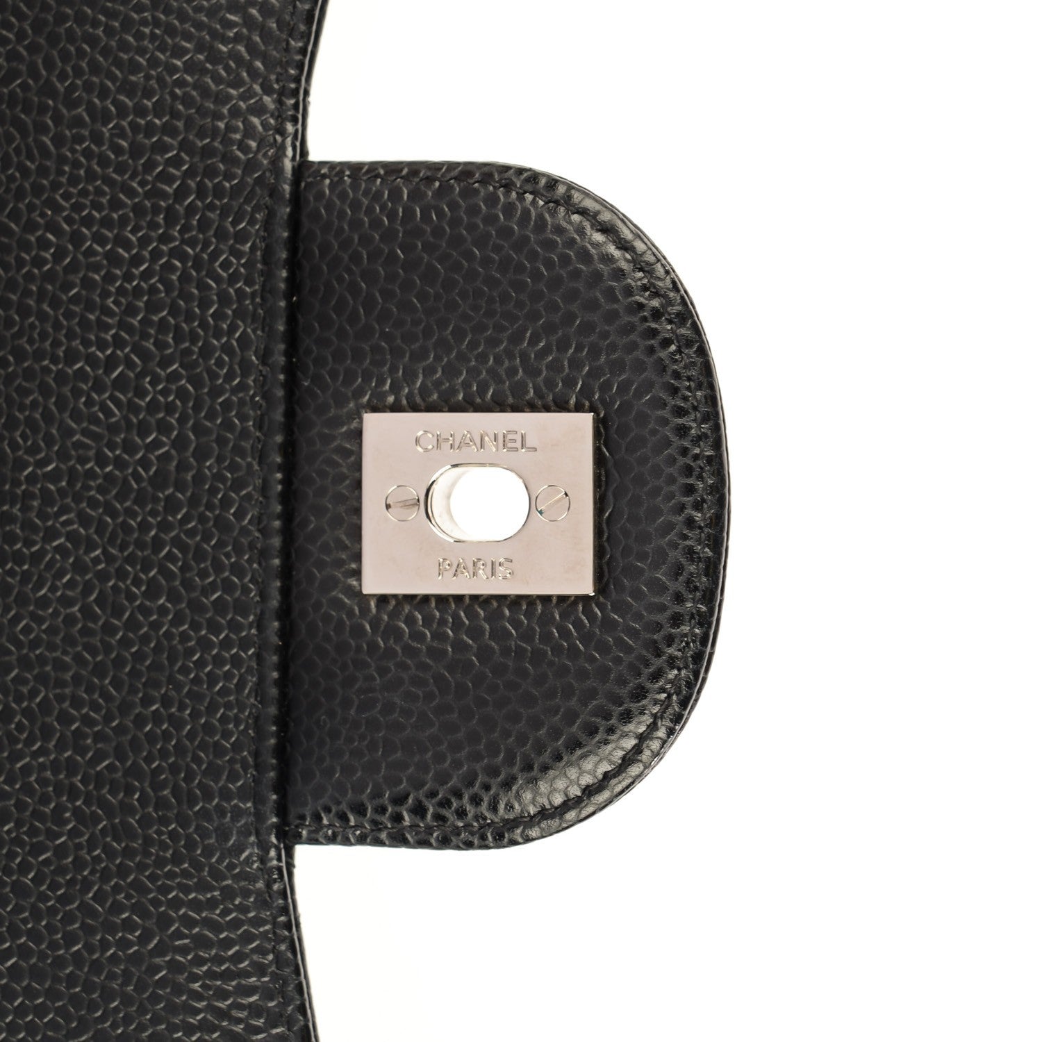 Chanel Caviar Quilted Jumbo Double Flap Black 5 of 8