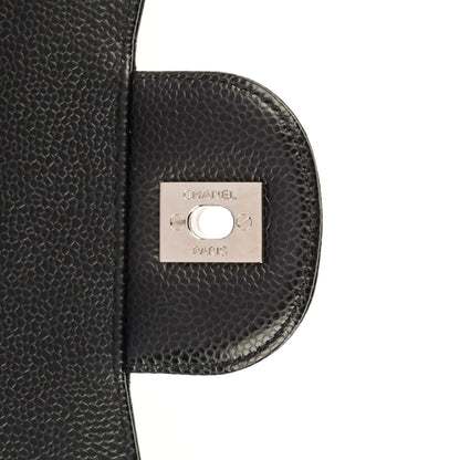 Chanel Caviar Quilted Jumbo Double Flap Black 5 of 8