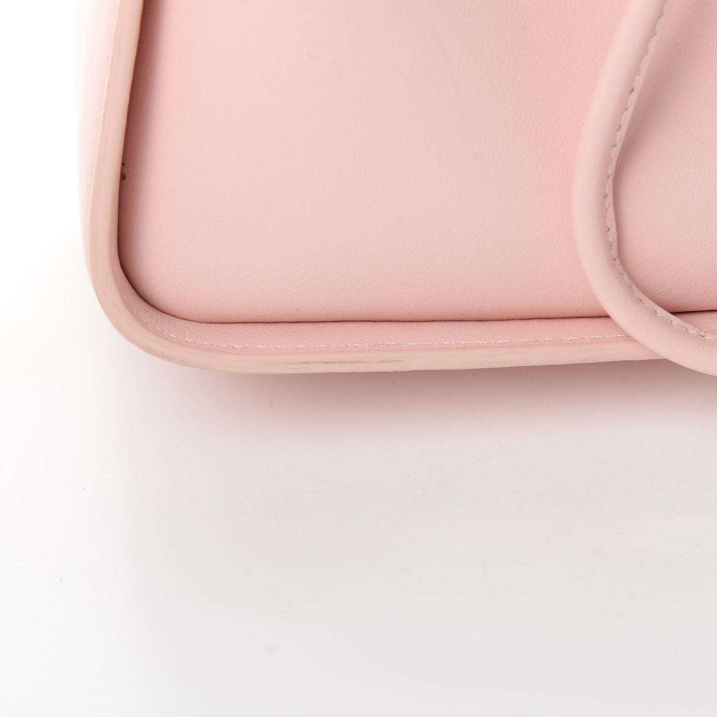 3.1 Smooth Calfskin Mini Soleil Bucket Bag Light Pink