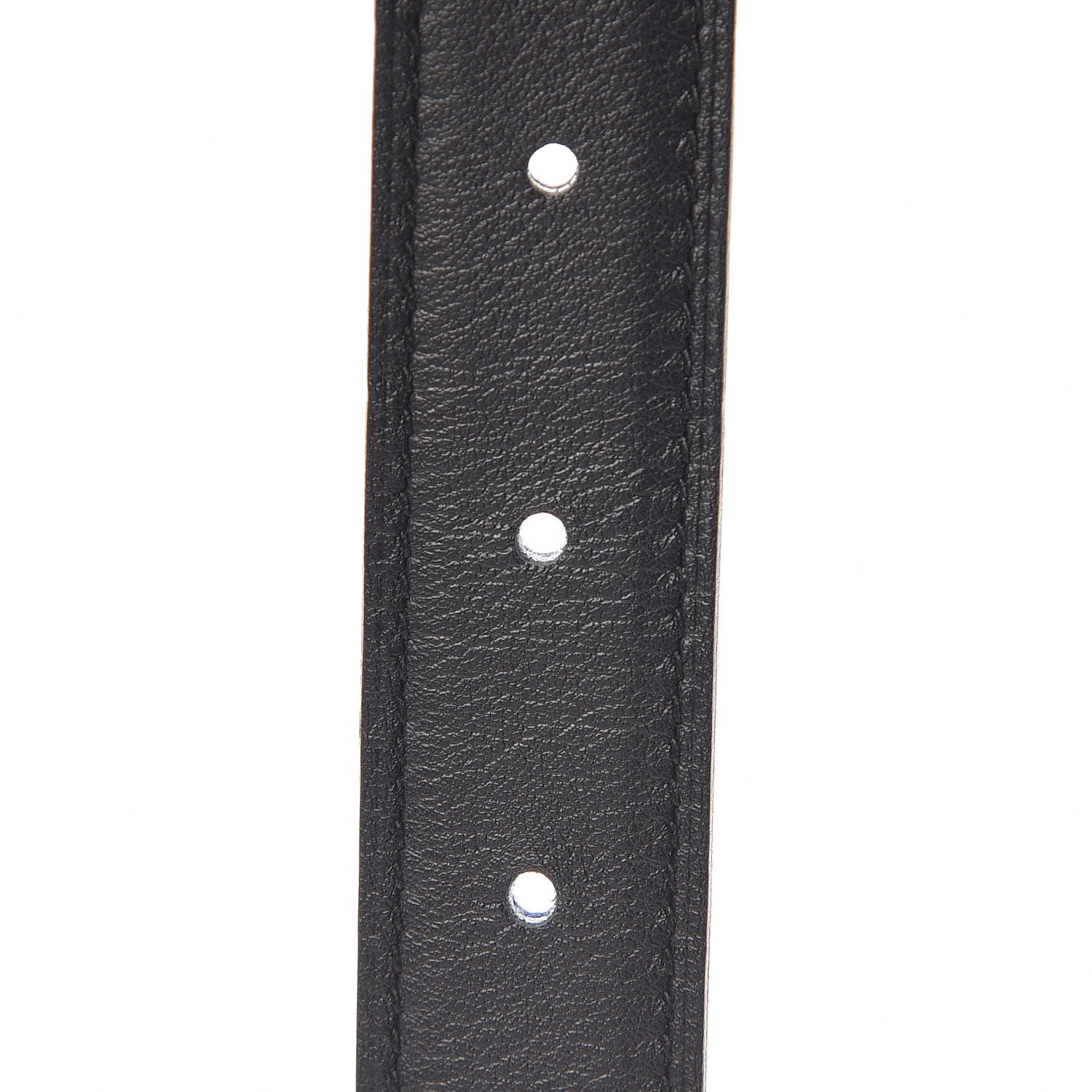 Hermes Swift Epsom 24mm Mini Constance H Belt 80 Black Bleu Iris 5 of 7
