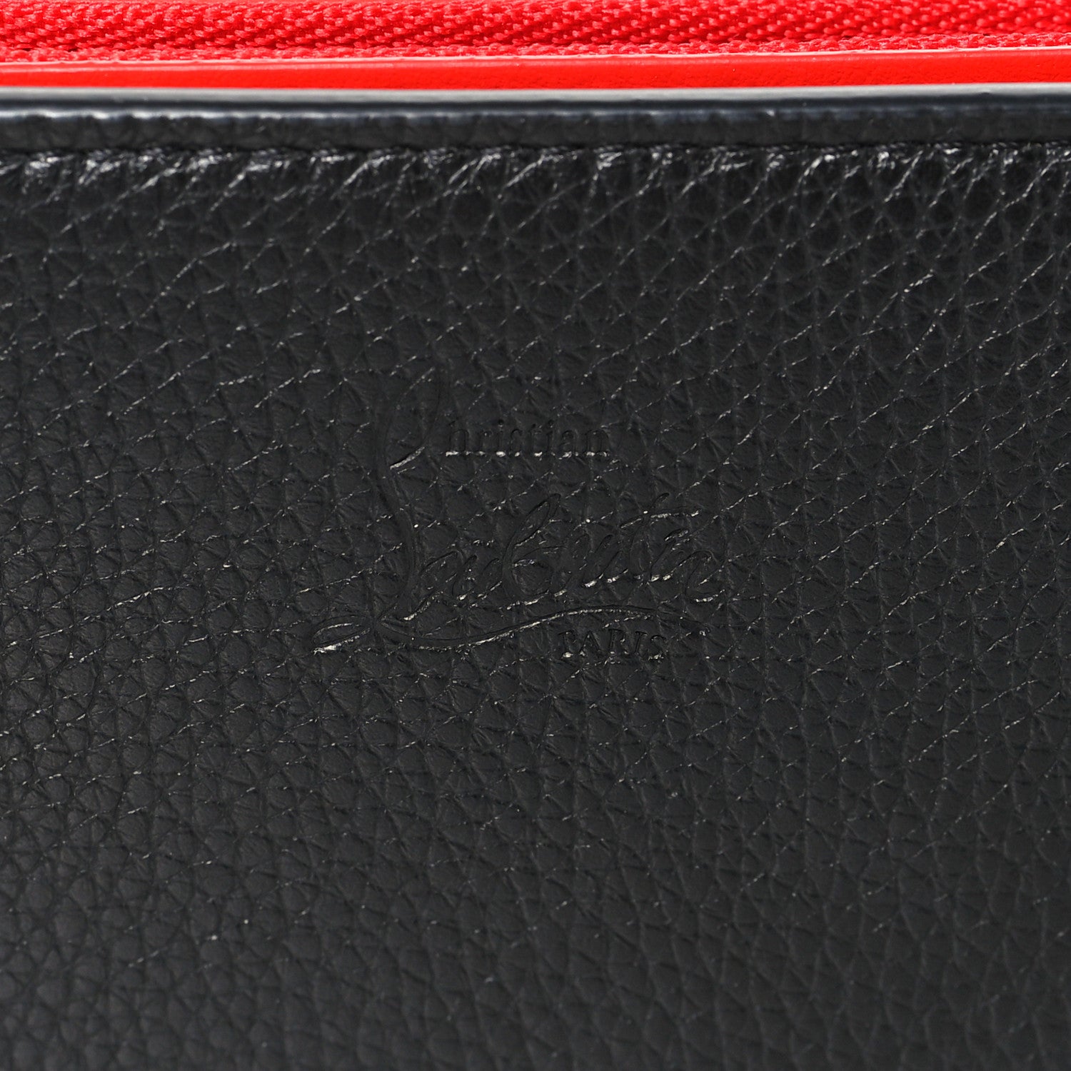 Christian Louboutin Calfskin Spikes Paloma Wallet On Chain Black 6 of 9