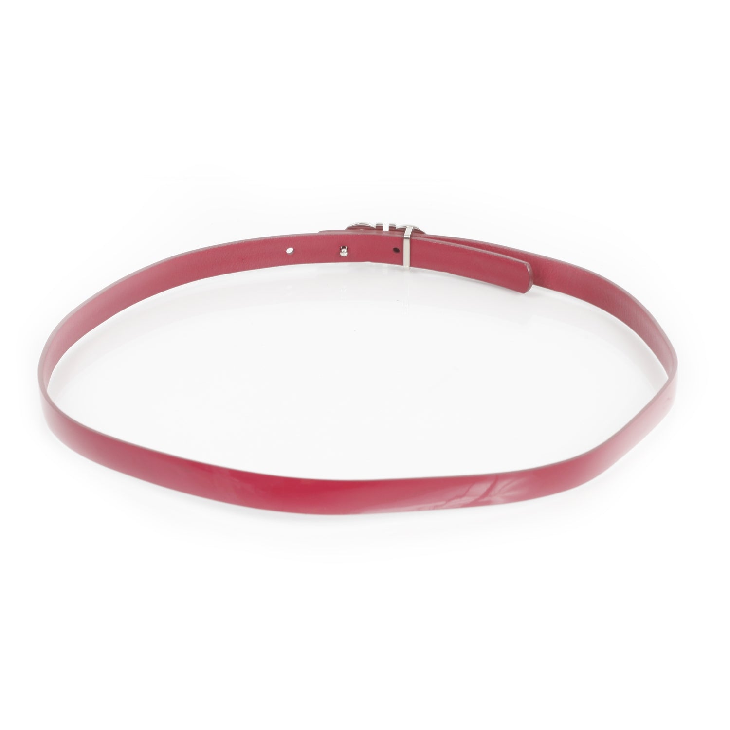 FASHIONPHILE SALVATOREFERRAGAMOPatentLeatherDoubleGanciniBeltPink 2 of 3