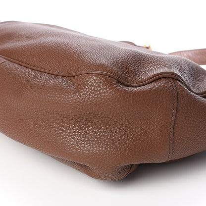 Prada Vitello Daino Hobo Cacao 8 of 9