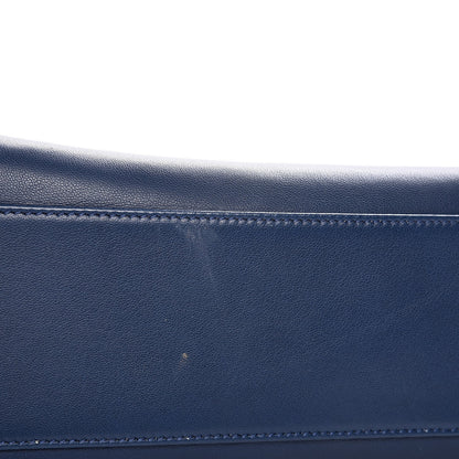 Fendi Nappa Mini Peekaboo Iconic Satchel True Blue 9 of 9