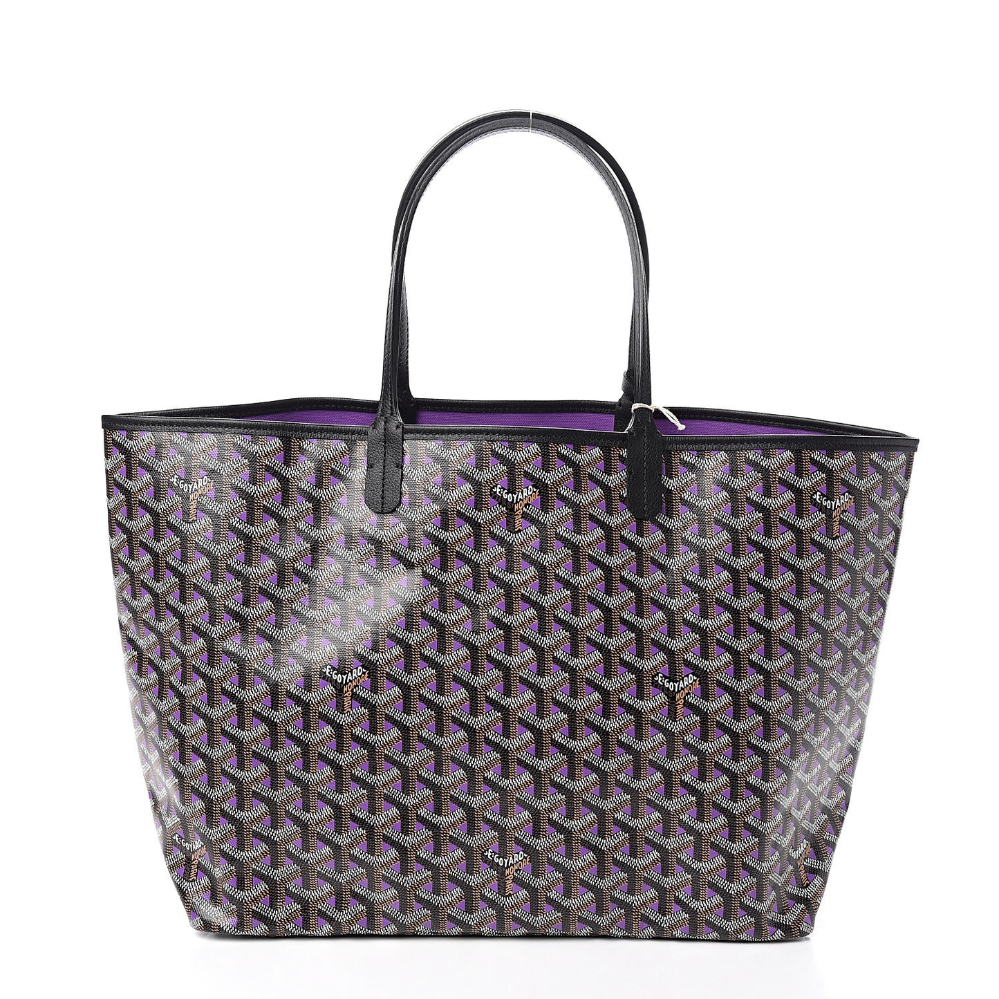Goyardine Saint Louis Claire Voie PM Black Violet