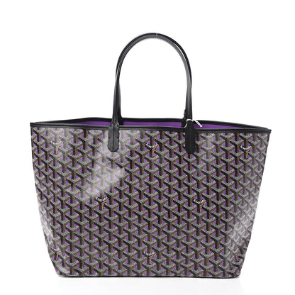 Goyard Goyardine Saint Louis Claire Voie PM Black Violet 2 of 10