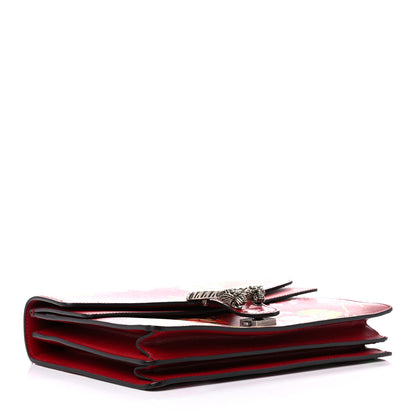 Gucci Calfskin Blooms Print Medium Dionysus Shoulder Bag Romantic Cherry Multicolor 3 of 9