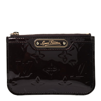 Louis Vuitton Vernis Key Pouch Amarante 1 of 3