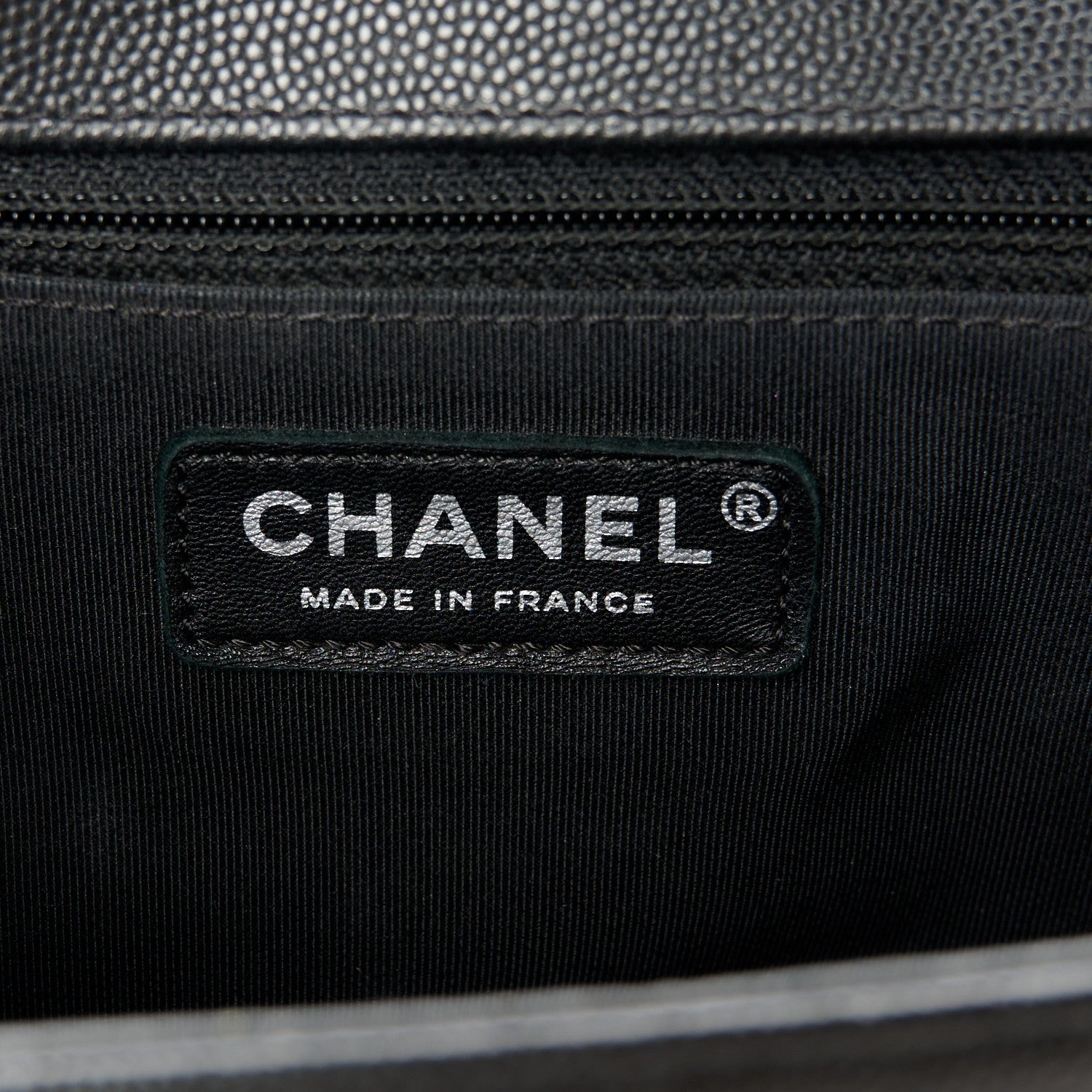 Chanel Caviar Quilted Large Boy Flap Black 6 of 10