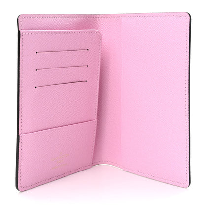 Louis Vuitton Monogram 2016 Christmas Animation Passport Cover Rose Ballerine 5 of 7