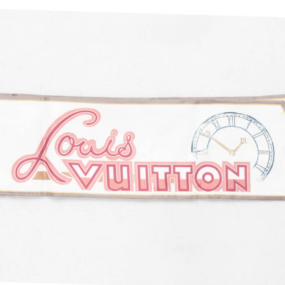 Louis Vuitton Silk LV Comics Bandeau Taupe 3 of 6