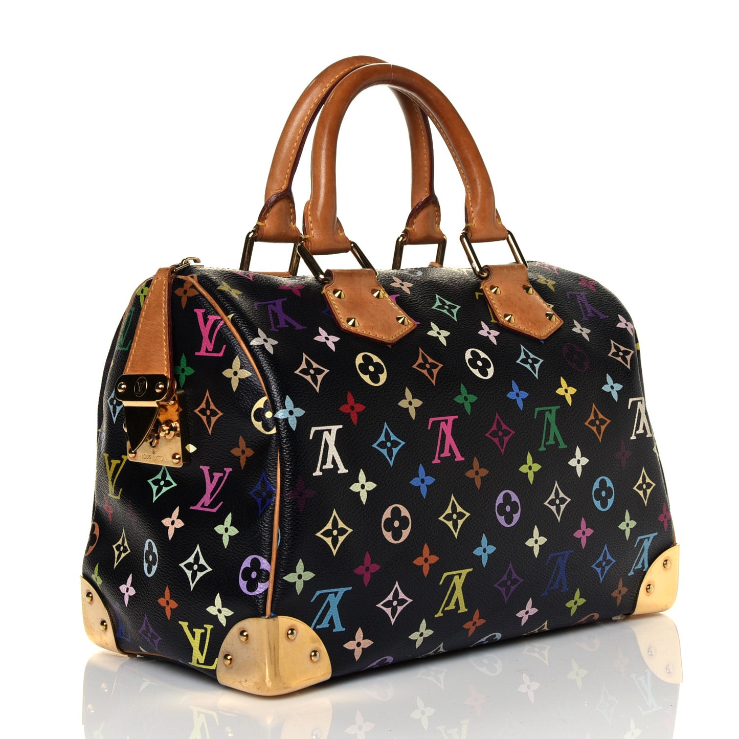Monogram Multicolor Speedy 30 Black