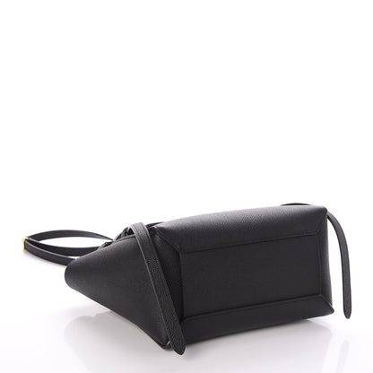 Celine Grained Calfskin Nano Belt Bag Black 5 of 10