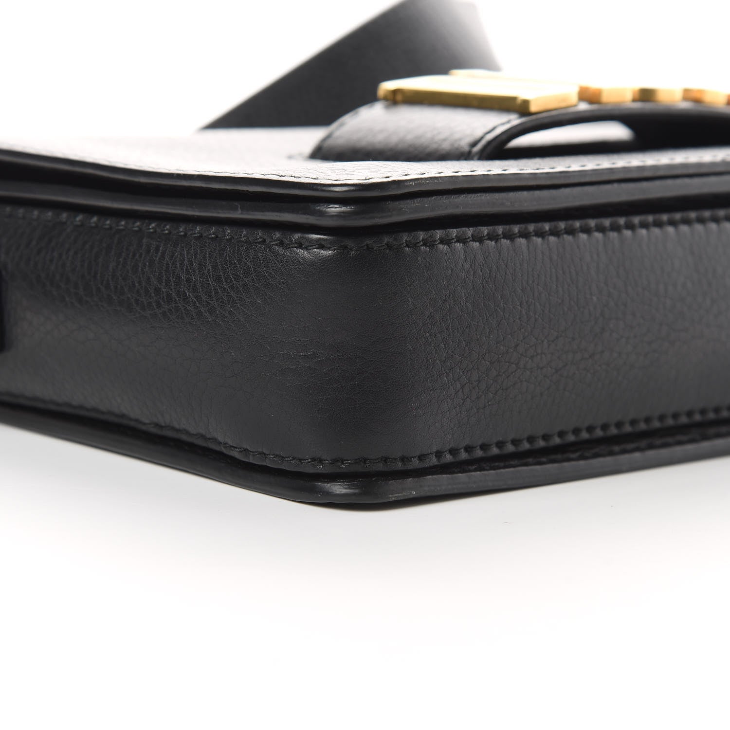 Christian Dior Grained Calfskin Dio(r)evolution Flap Bag Black 9 of 14