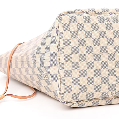 Louis Vuitton Damier Azur Neo Neverfull GM Rose Ballerine 9 of 13