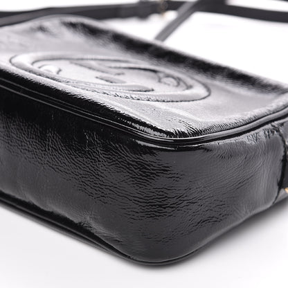 Gucci Soft Patent Small Soho Disco Bag Black 9 of 9