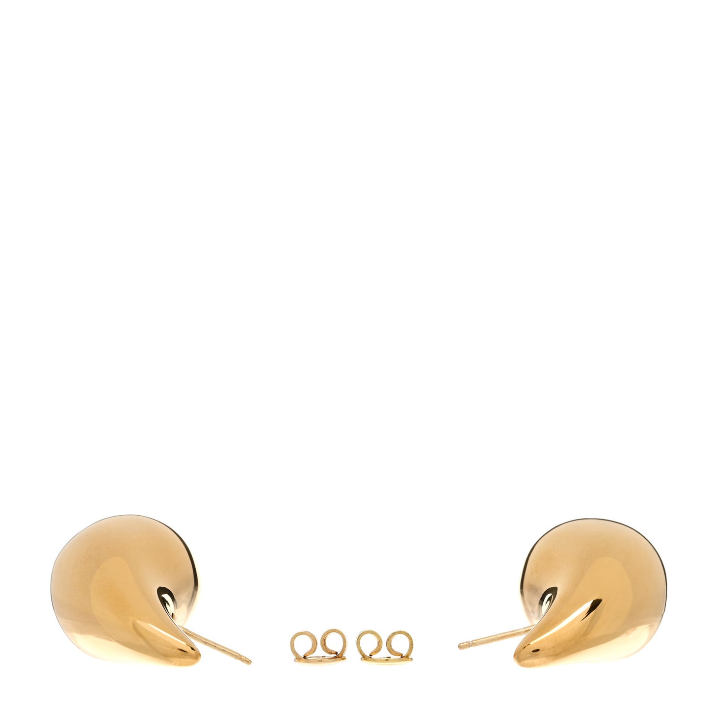 Sterling Silver Small Drop Earrings Gold