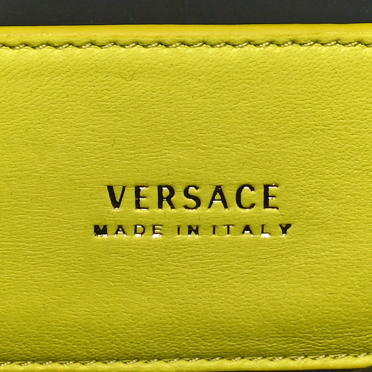 Versace Nappa Quilted Medusa Belt Bag Green 6 of 10