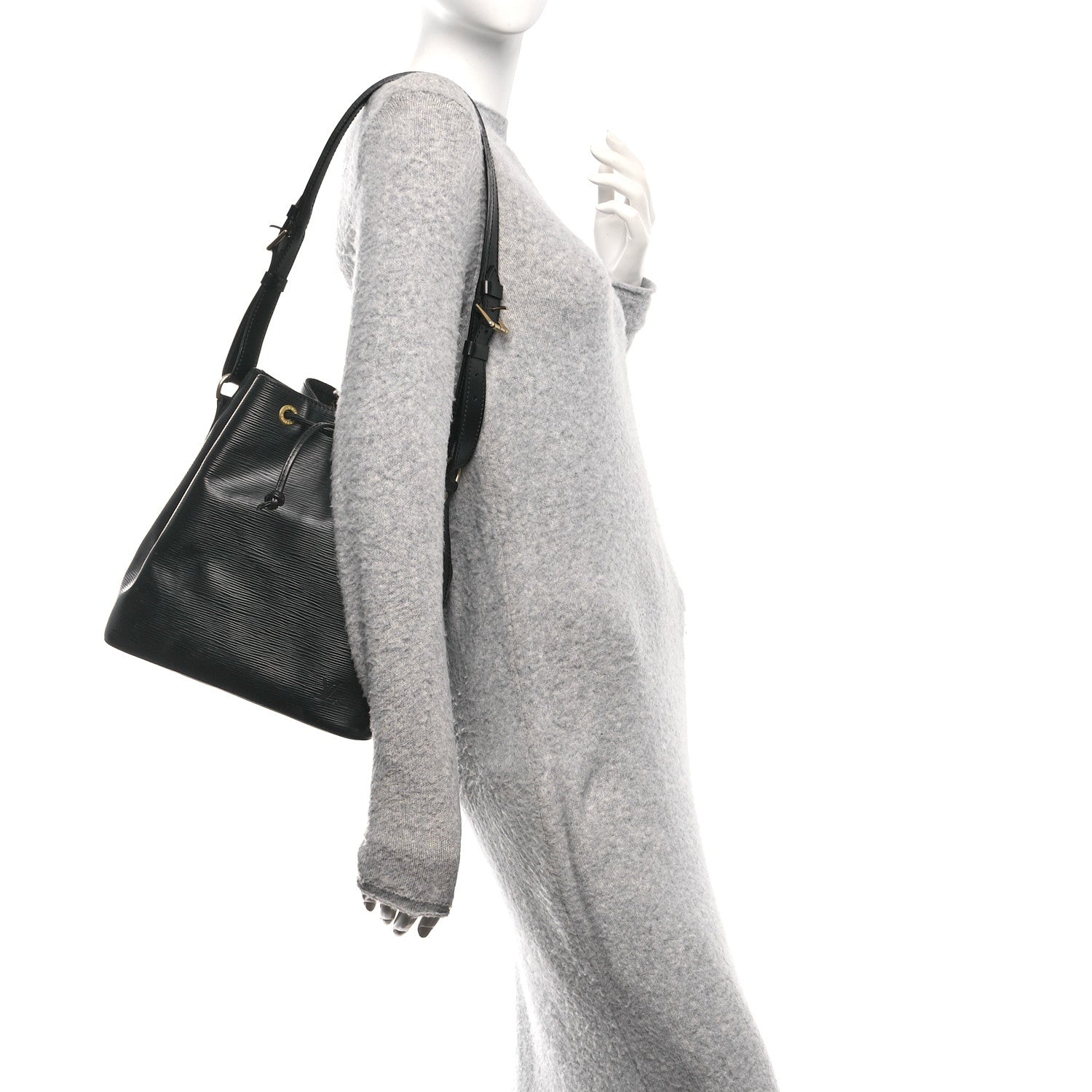 Louis Vuitton Epi Petit Noe Black 2 of 9