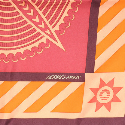 Hermes Silk Geometrie Cretoise Scarf 90 4 of 6