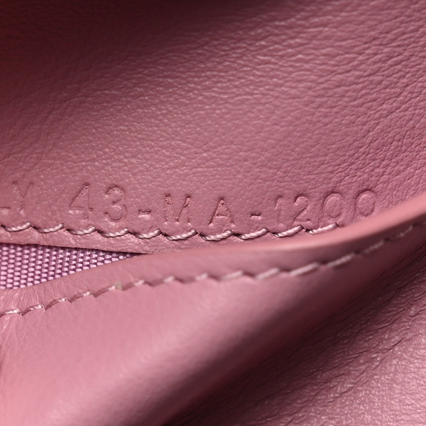 Patent Cannage Lady Dior Lotus Wallet Pink