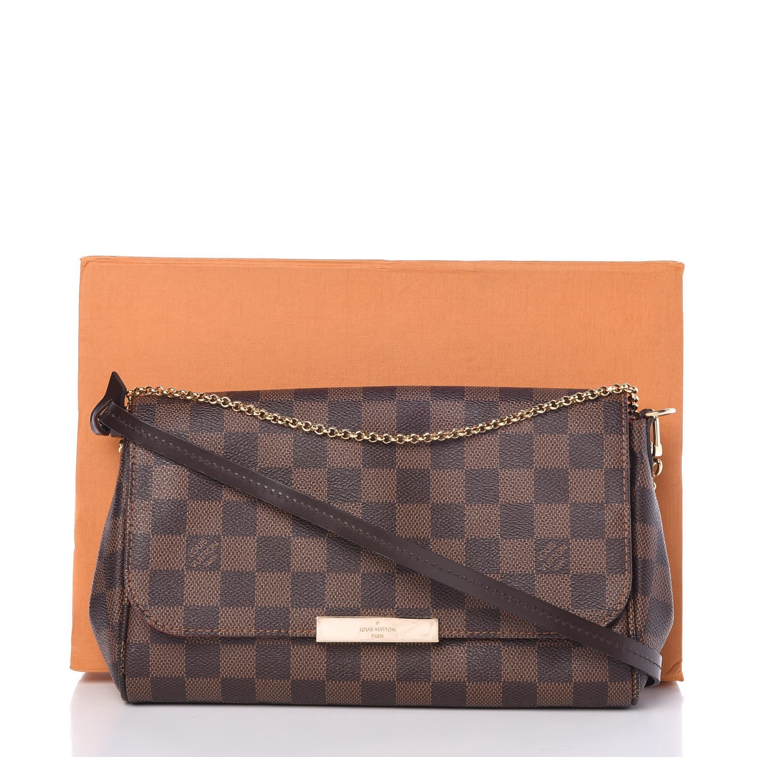 Louis Vuitton Damier Ebene Favorite MM 9 of 9