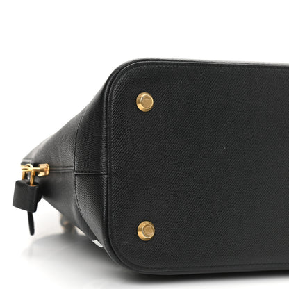 Balenciaga Signature Grained Calfskin Logo M Ville Top Handle Bag Black 10 of 12