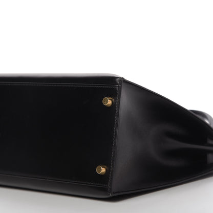 Hermes Box Kelly Sellier 35 Black 7 of 11