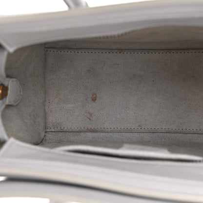 Celine Drummed Calfskin Nano Luggage Lune 12 of 17
