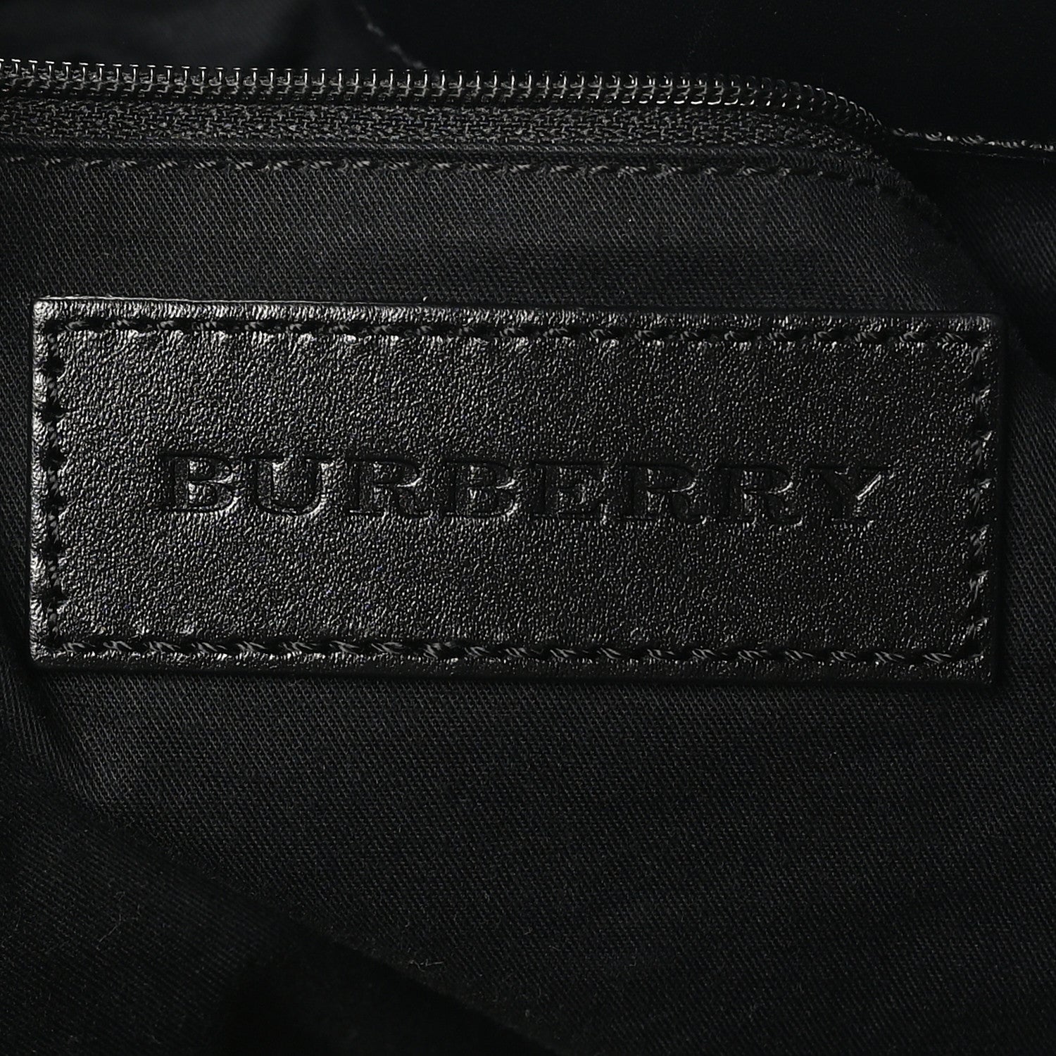 Burberry Haymarket Check Medium Golderton Tote Black 6 of 9