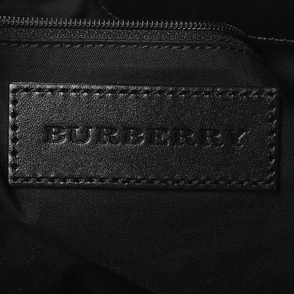 Burberry Haymarket Check Medium Golderton Tote Black 6 of 9