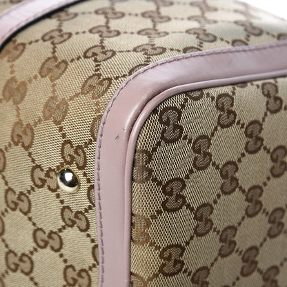 Gucci Monogram Medium Joy Boston Light Pink 15 of 17