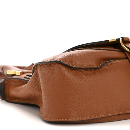 Chloe Calfskin Small Marcie Satchel Tan 9 of 13