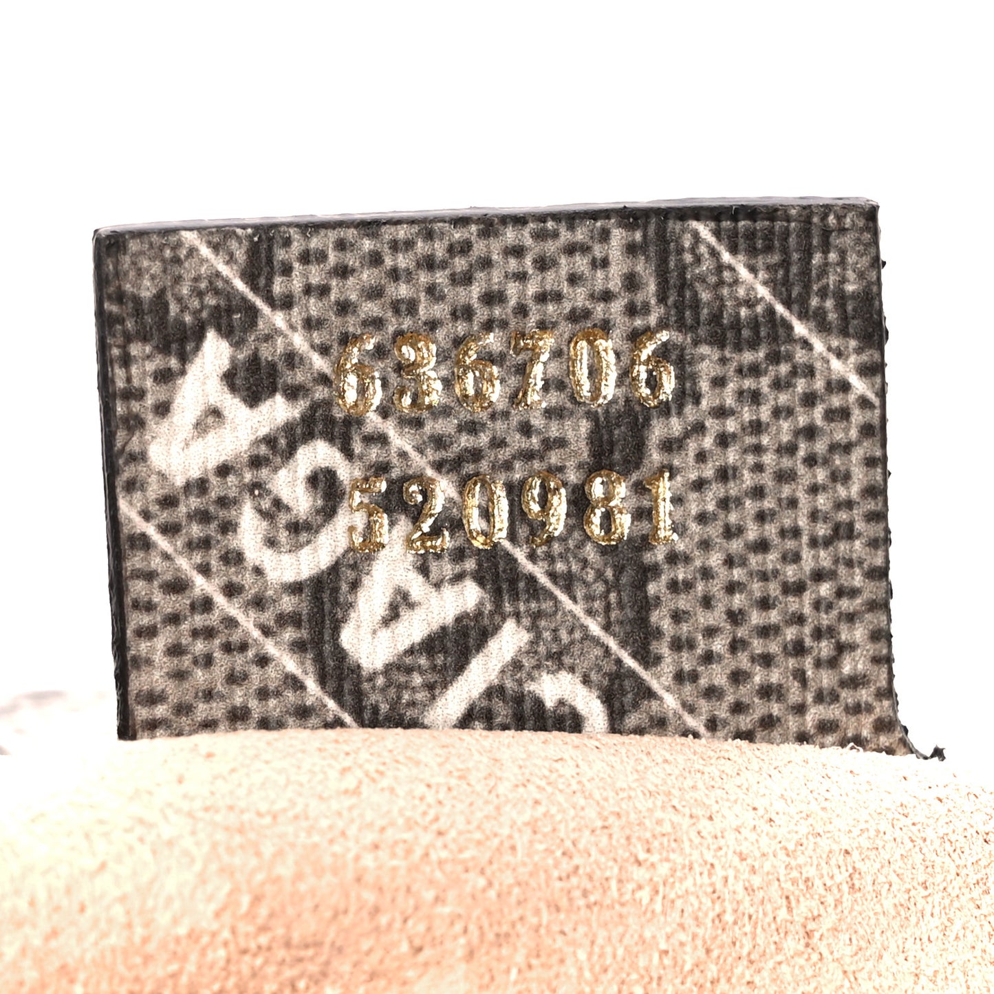 X BALENCIAGA GG Supreme Monogram Striped Logo Print Web Small Jackie 1961 Hobo Beige Ebony Mystic White