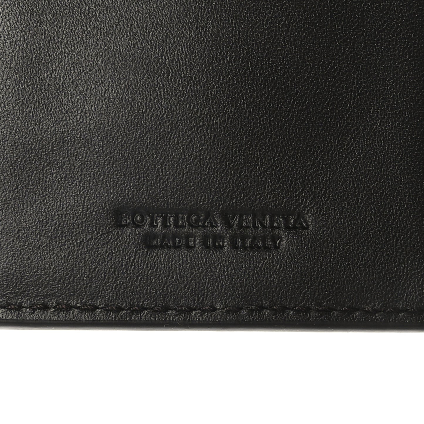 Nappa Intrecciato Flap Wallet Black