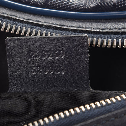 Gucci Imprime Monogram Belt Bag Navy 7 of 10