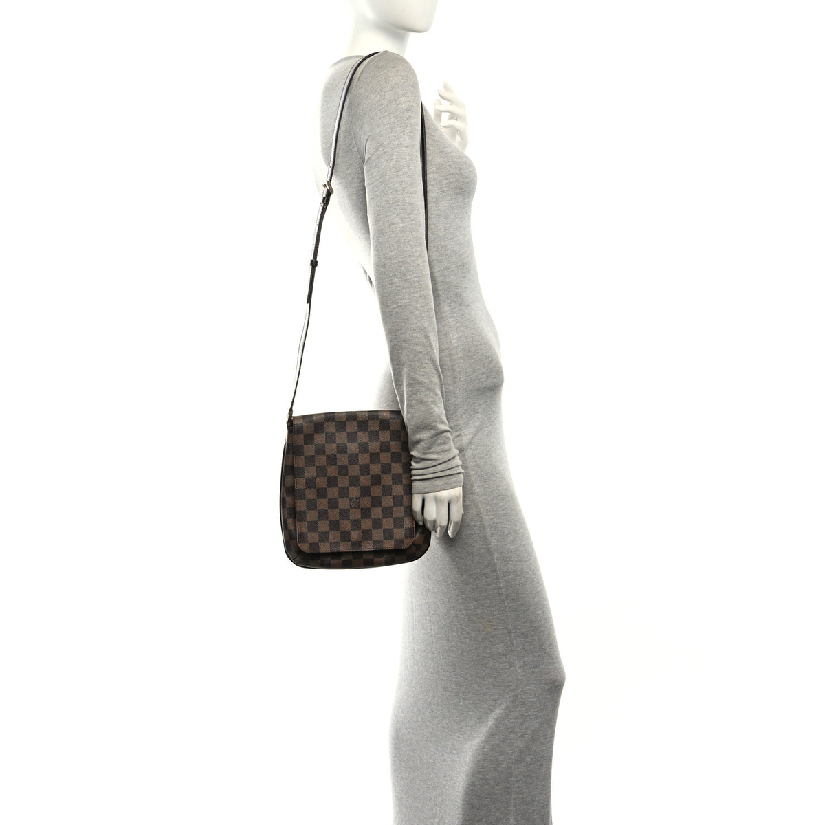 Louis Vuitton Damier Ebene Musette Salsa Long Strap 2 of 10
